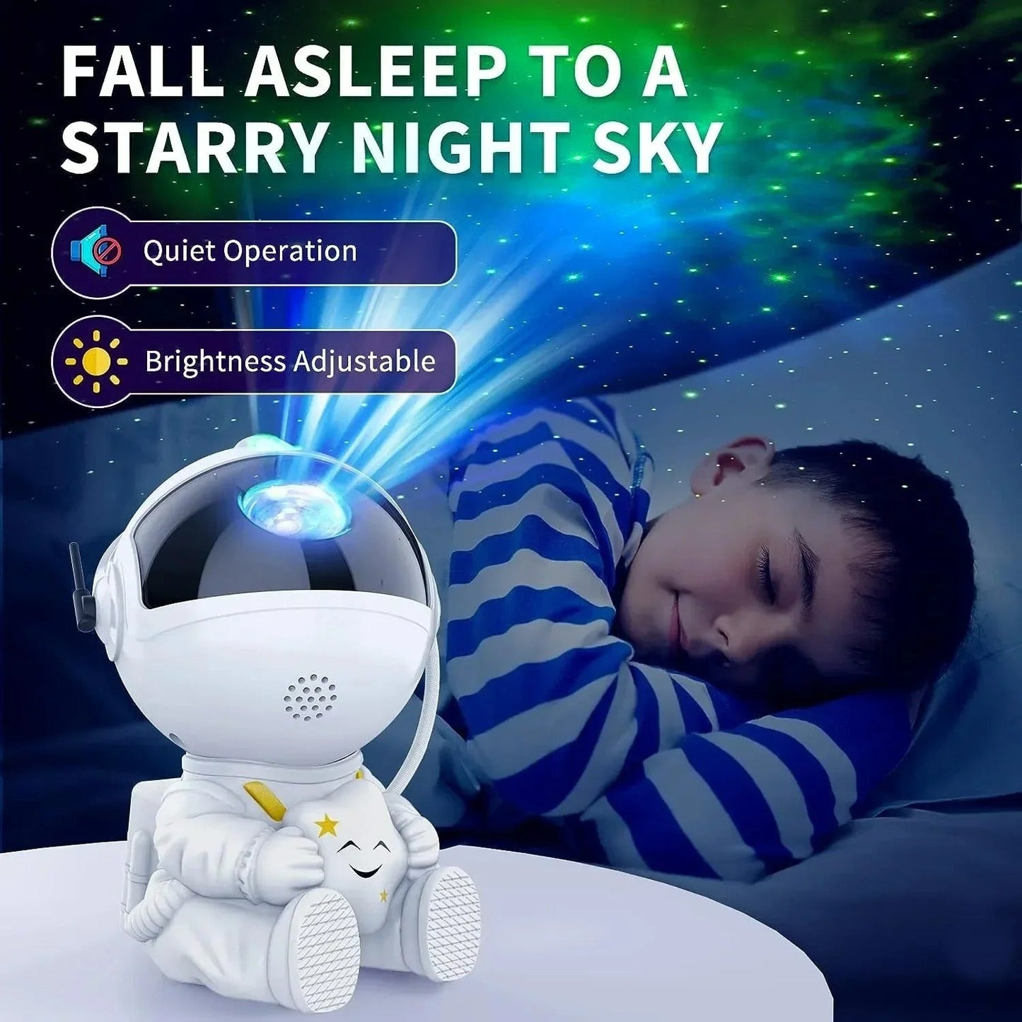 Galaxy Astronaut Star Projector